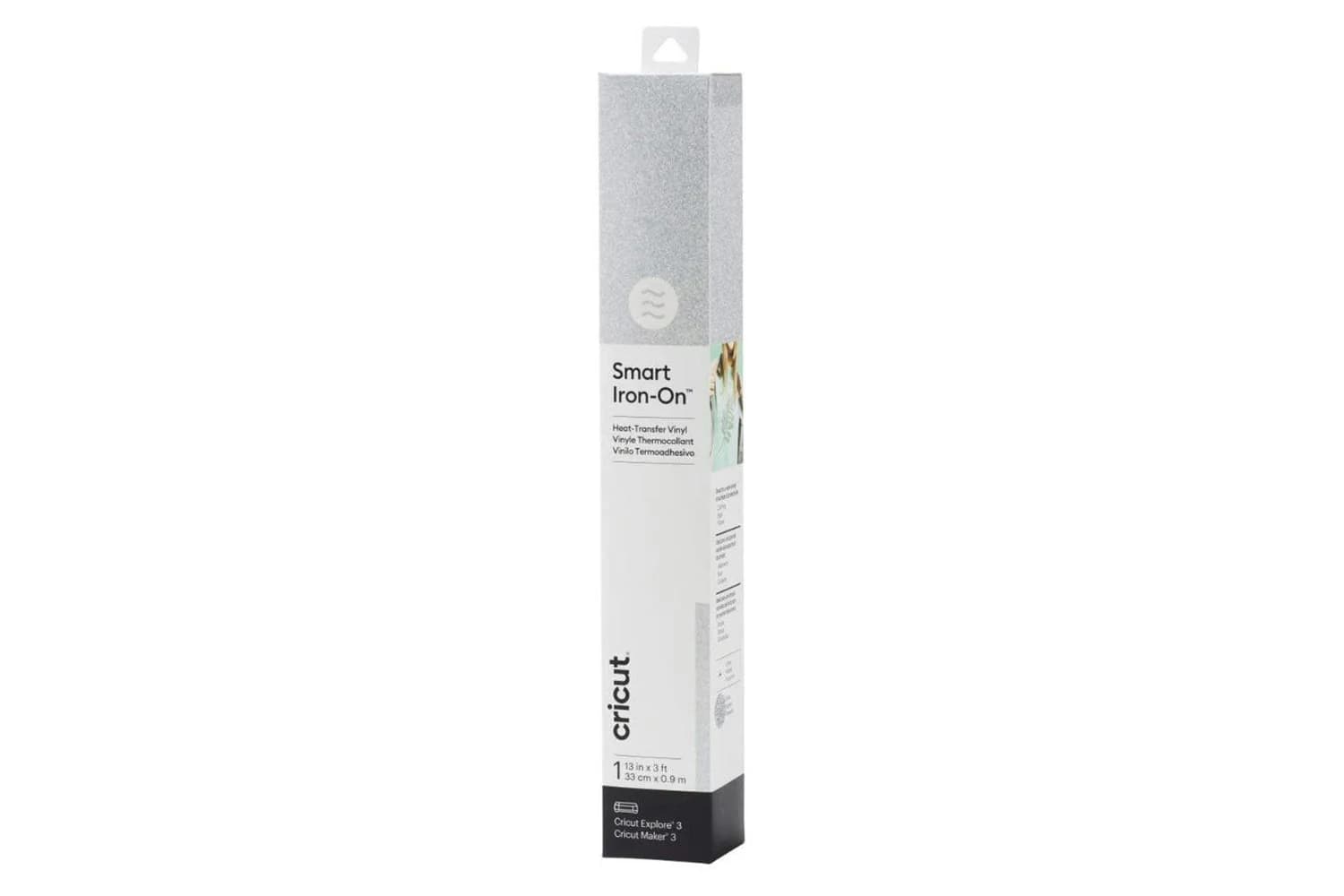 Cricut 13" x 3' Smart Iron-On Roll | Silver