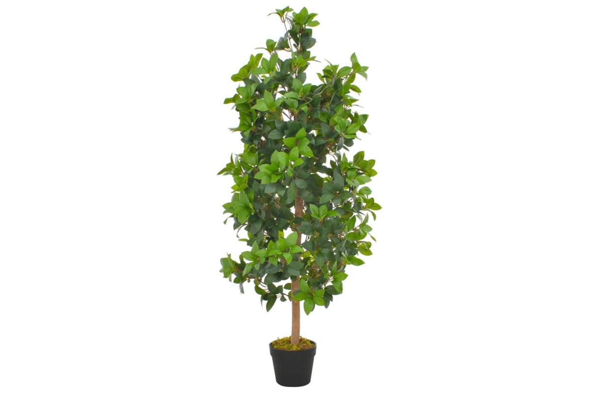 Artificial Plant Laurel Tree With Pot Green 120 Cm