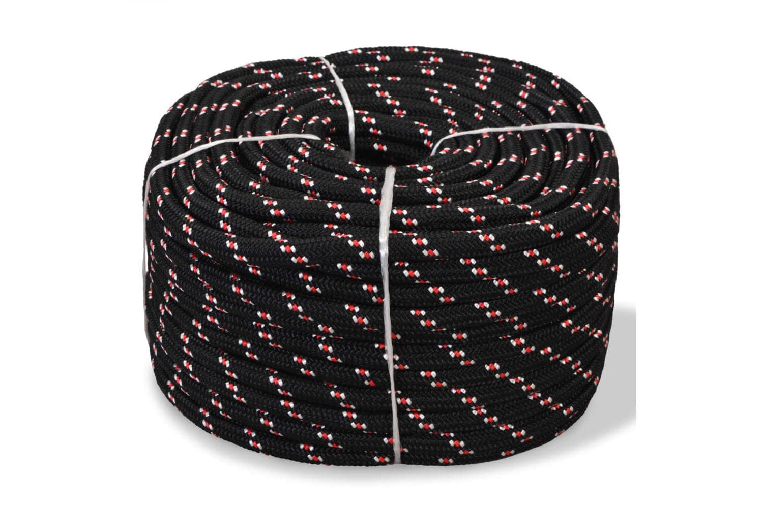 vidaXL 143815 Marine Rope Polypropylene 18mm 50 M Black