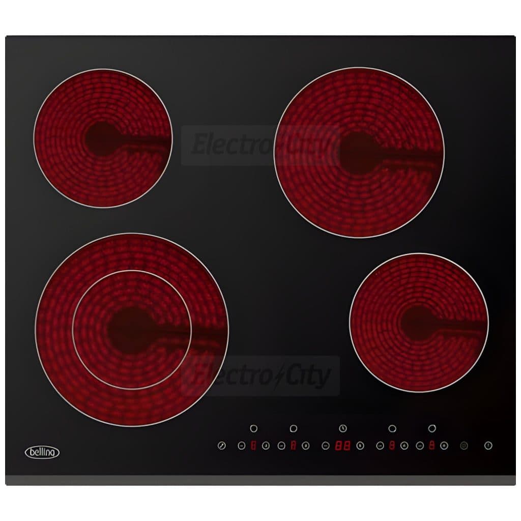 Belling 60cm 4 Zone Electric Ceramic Hob