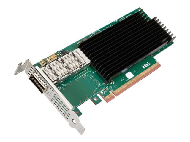 INTEL - Ethernet Network Adapter E835-CCQDA1 - Network adapter - PCIe 4.0 x16 / PCIe 5.0 x8 - 200 Gigabit QSFP28 x 1 - single pack