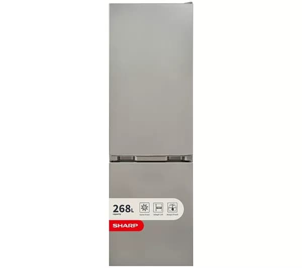 SHARP SJ-BB04DTXSE2-EN 60/40 Fridge Freezer - Silver