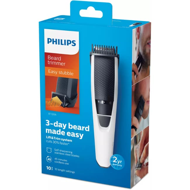 Philips Beard & Stubble Trimmer Series 3000 | BT3206/13