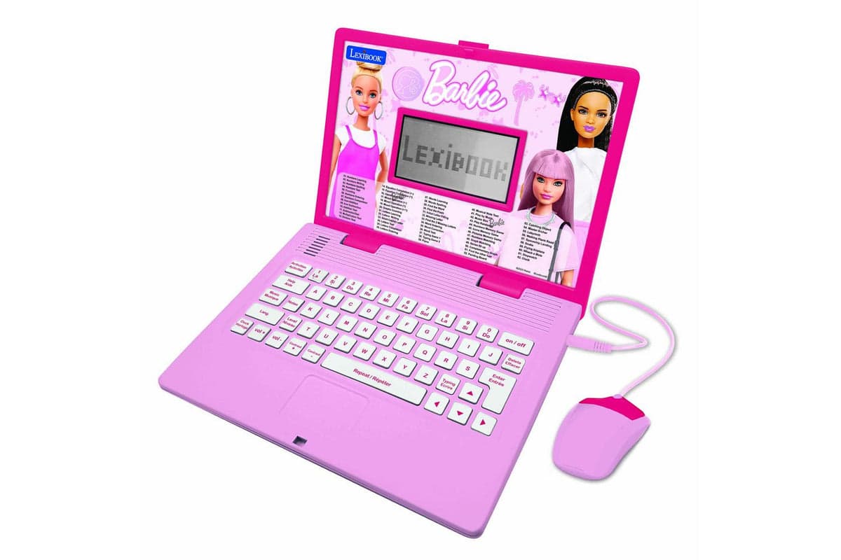 Lexibook JC598BBi1 Barbie Bilingual Educational Laptop