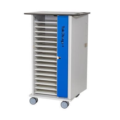 TekCharge Single Door 16 Tablets up to 13" Charging Trolley