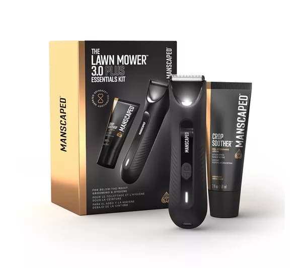 MANSCAPED Lawn Mower 3.0 Plus Essential Wet & Dry Trimmer Kit - Black