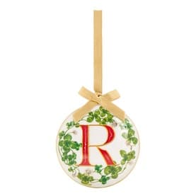 Enamel Letter R Decoration