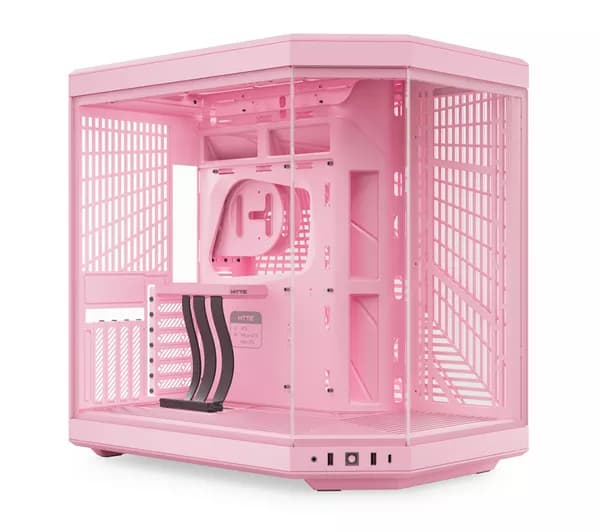HYTE Y70 E-ATX Mid-Tower PC Case - Strawberry Milk