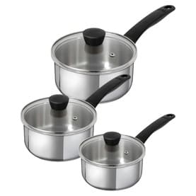 Classic Induction Three-Piece Saucepan Set