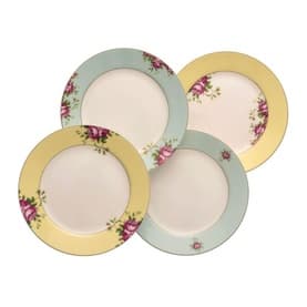 Archive Rose Plates (Set of 4)