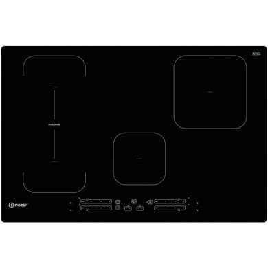Indesit 77cm 4 Zone Induction Hob with Dualzone