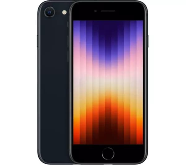 APPLE APPLE Refurbished iPhone SE3 (2022) - 64 GB, Midnight (Excellent Condition)