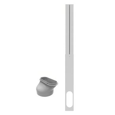 GRADE A1 - Universal Sash Window Kit for for EcoSilent10W & EcoPlus10HPW & EcoSilent12W & EcoSilent14W