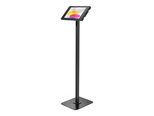 Compulocks - Stand kit - exposed front/back camera and sensors - for tablet - lockable - high-grade aluminium - black - floor-standing, free-standing - for Apple 10.9-inch iPad (10th generation), iPad (A16)
