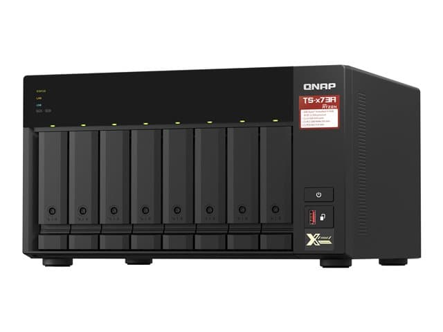 QNAP - TS-873A - NAS server - 8 bays - SATA 6Gb/s - RAM 8 GB - Gigabit Ethernet / 2.5 Gigabit Ethernet