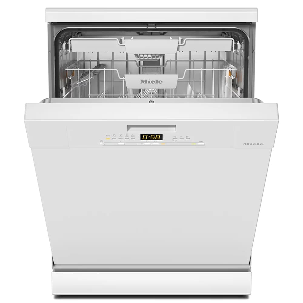 Miele Active 60CM Freestanding Standard Dishwasher - Brilliant White | G 5611 SC