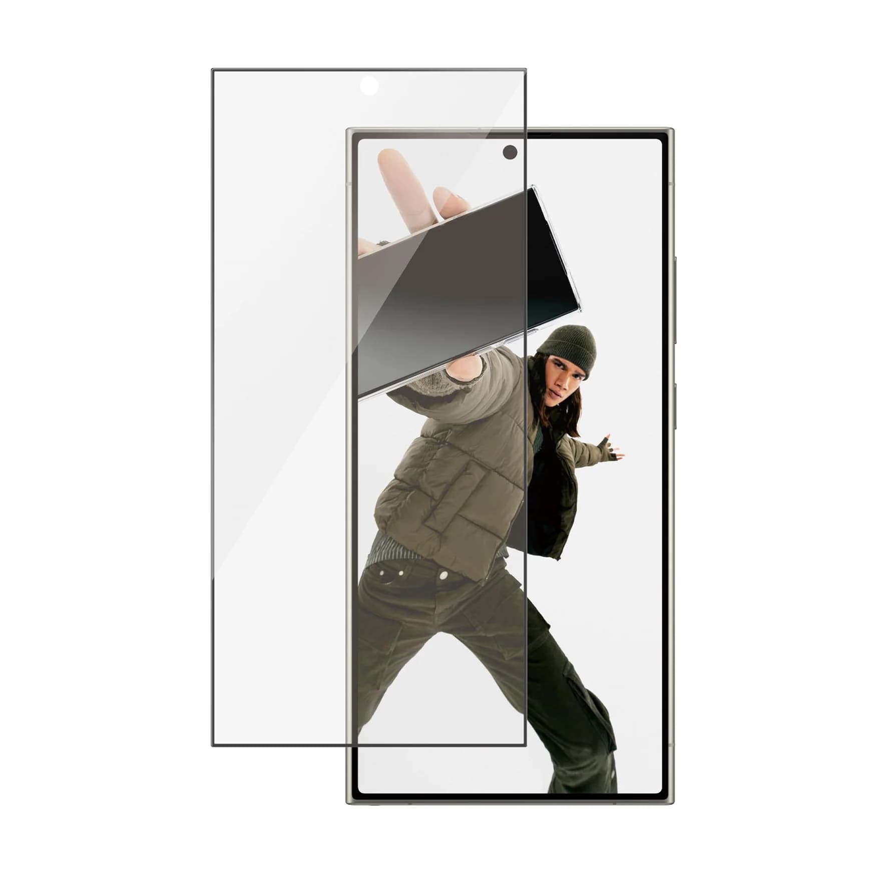 Panzer Ultra-Wide-Fit Screen Protector Samsung S24 Ultra - Glass | 7352