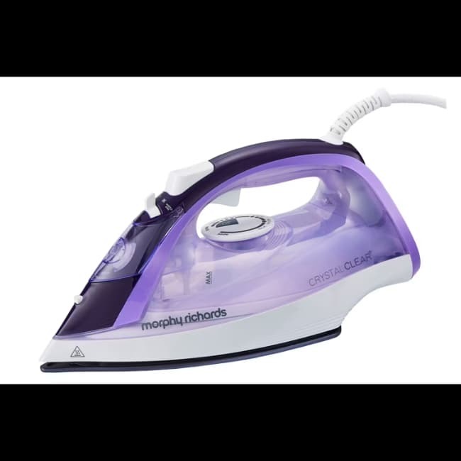 Morphy Richards 2400W Crystal Clear Amethyst Steam Iron | 300301
