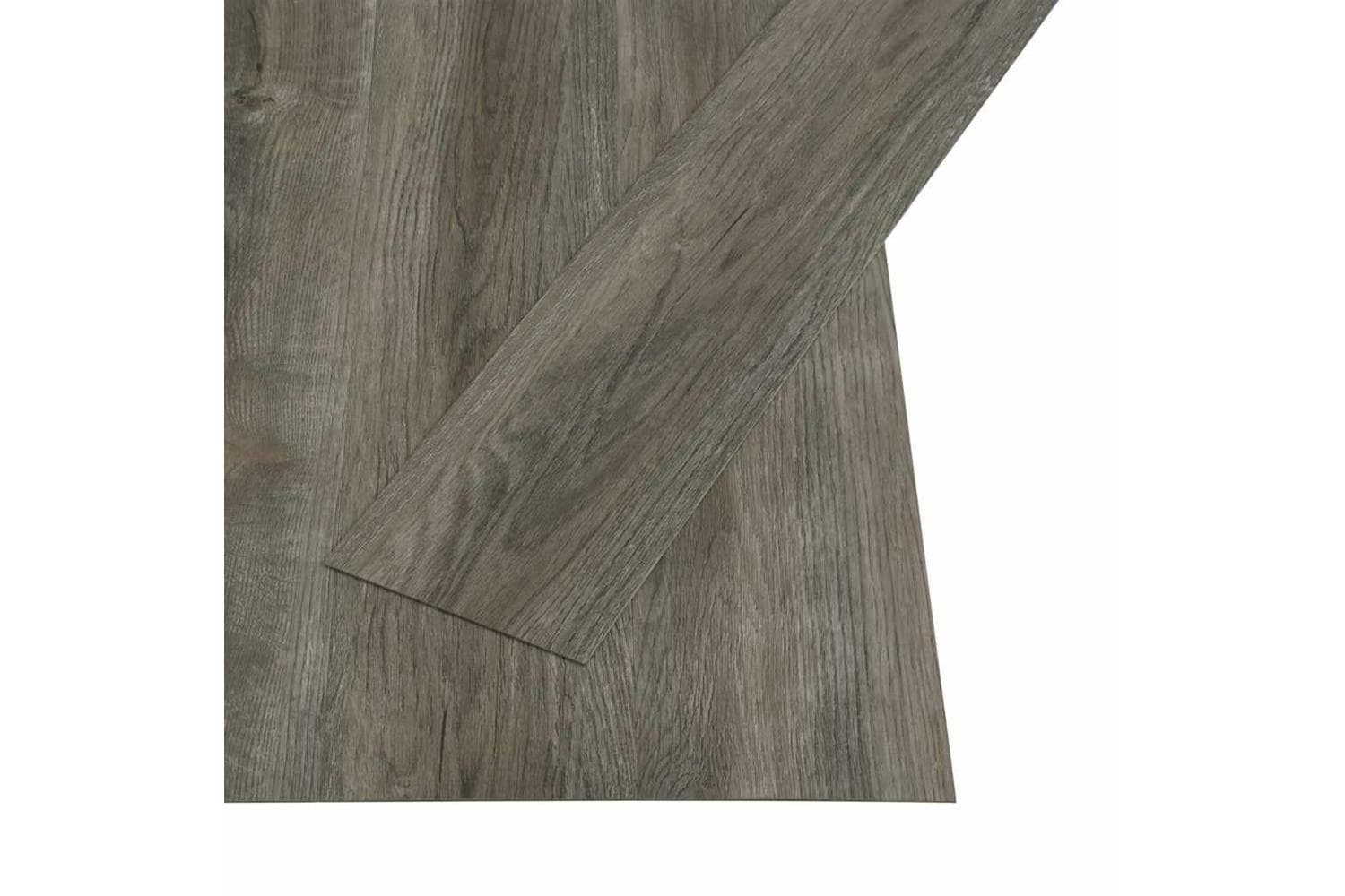 Vidaxl Self-adhesive Flooring Planks 4.46 Sq M 3 Mm Pvc Grey And Brown