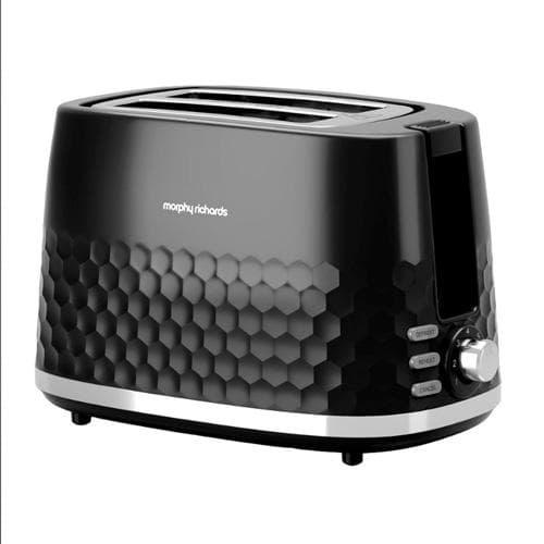 MORPHY            HIVE 2 SLICE TOASTER - BLACK