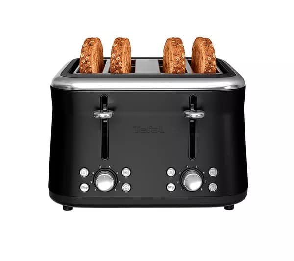 TEFAL Berkshire Collection TF7208G0 4 Slice Toaster - Black