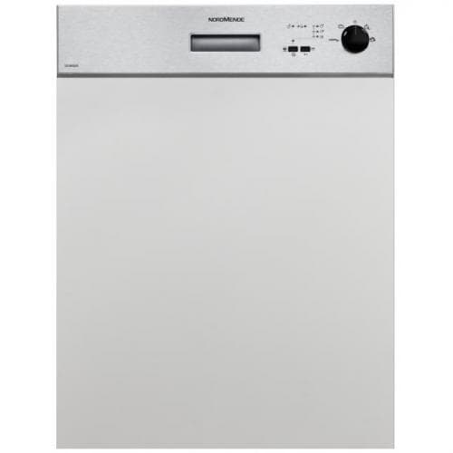 NORDMENDE 12 PLACE SETTINGS SEMI INTEGRATED DISHWASHER - STAINLESS STEEL CONTROL PANEL