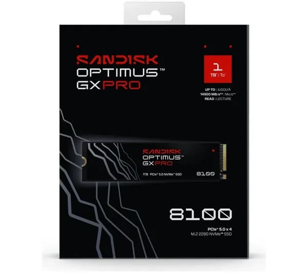 SANDISK Optimus GX PRO 8100 M.2 Internal SSD - 1 TB