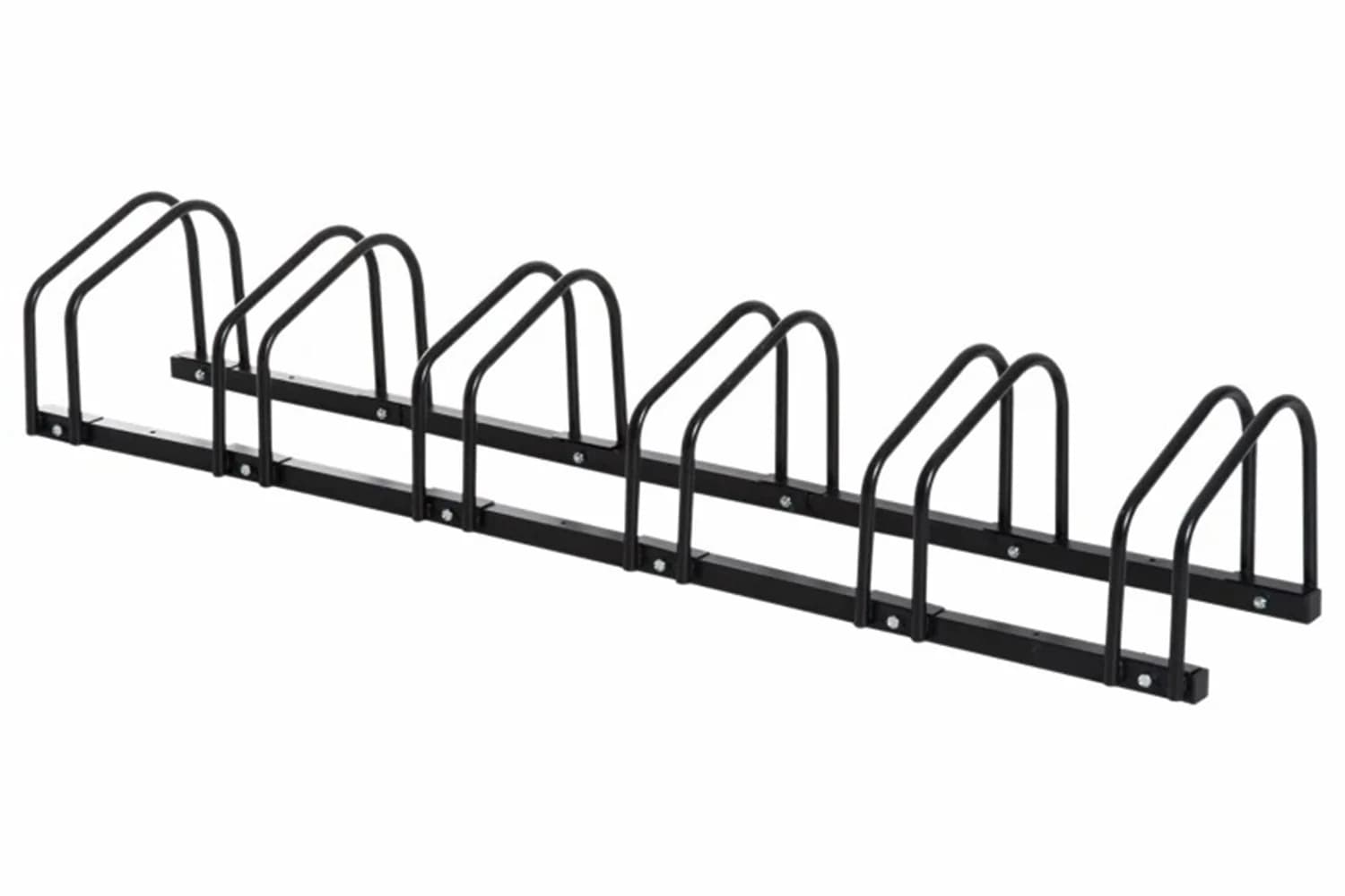 Homcom Located Bike Stand Parking Rack | Black