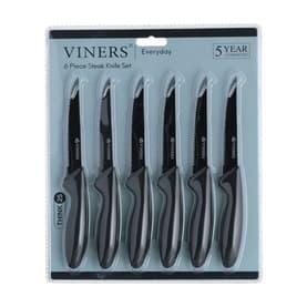 Set Of Six Everyday Steak Knives