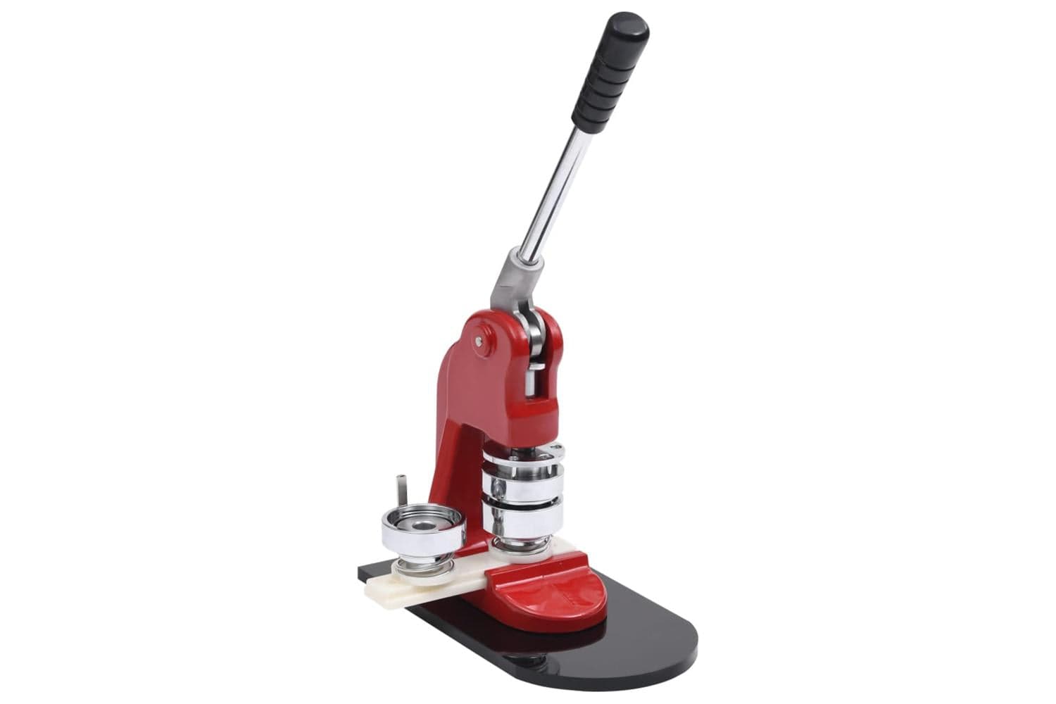 vidaXL 30148 Badge Maker Machine With Circle Cutter 44mm