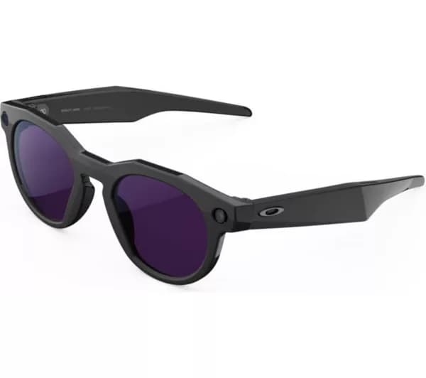 OAKLEY META HSTN Glasses - Black, Clear to Amethyst Transitions
