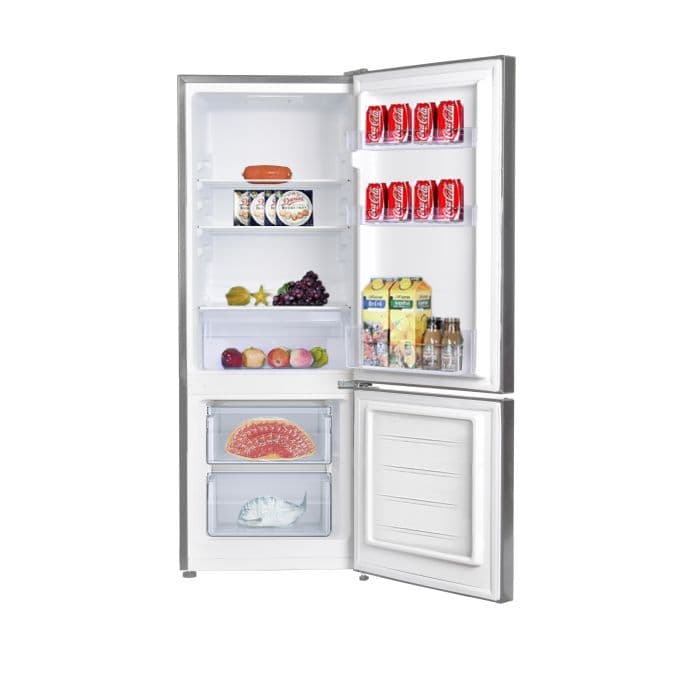 Powerpoint P65514MSFXE, 144 x 54cm, 70/30, Fridge Freezer, Inox