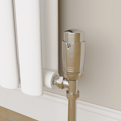 Elego Modern TRV Angled Radiator Valves