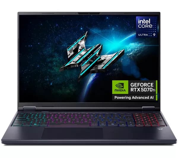 ACER Predator Helios Neo 16 AI 16" Gaming Laptop - Intel® Core™ Ultra 9, RTX 5070 Ti, 1 TB SSD