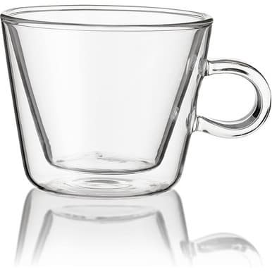 Judge Duo JDG68, 2 Piece Cappuccino Glass Set, 250ml
