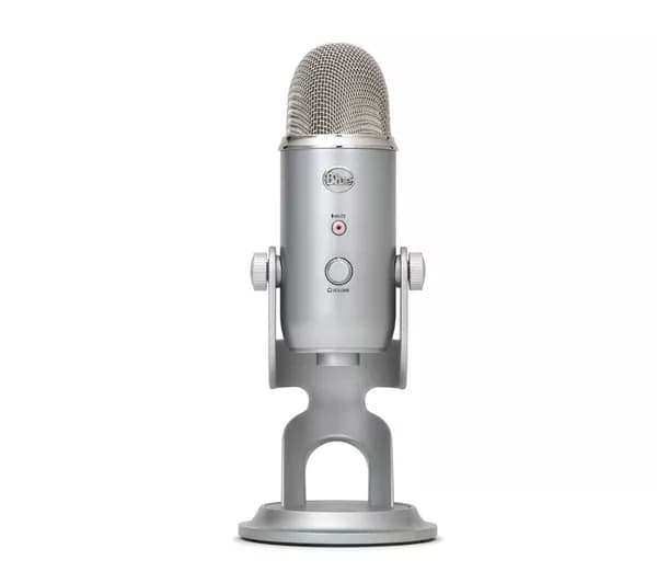 BLUESNOWBA USB Streaming Microphone - Silver