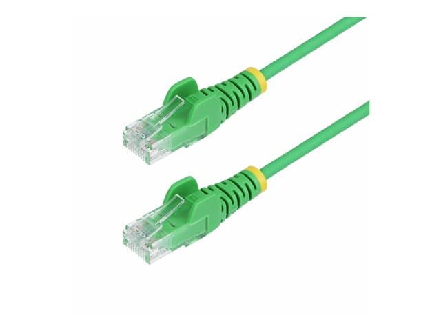 STARTECH.COM - Startech 3m Green Slim CAT6 Ethernet Cable, Snagless, 28AWG, LSZH - patch cable - 3 m - green