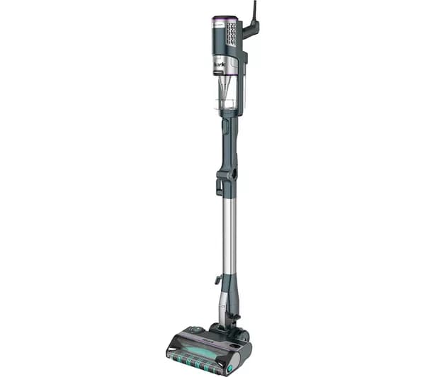 SHARK PowerDetect with DuoClean HZ4000UKT Upright Bagless Vacuum Cleaner - Black & Chrome
