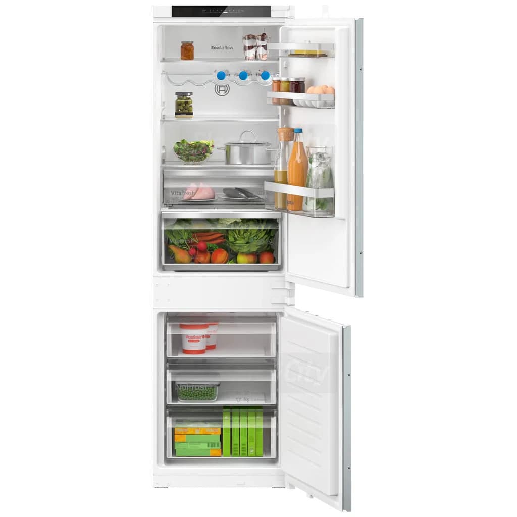 Bosch Series 4 Built-in 55cm Fridge Freezer | White