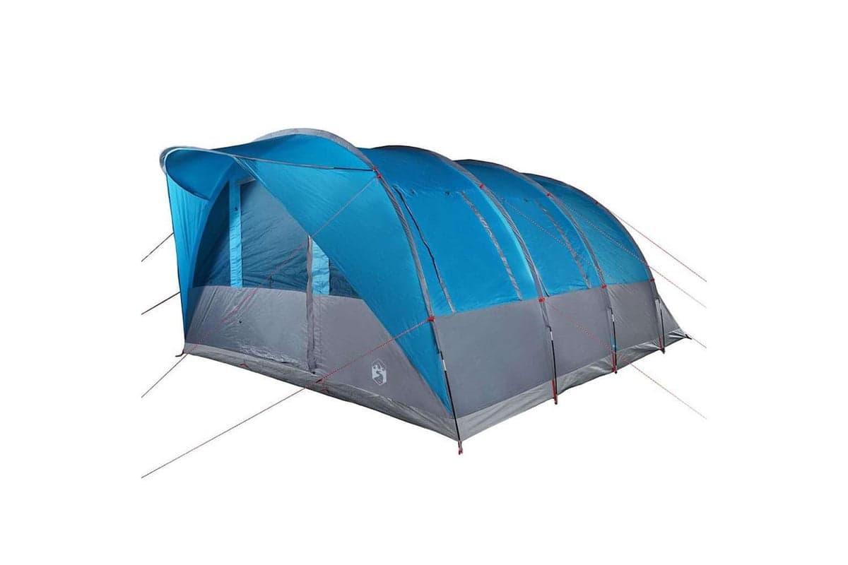 Vidaxl Family Tent Tunnel 7-person Blue Waterproof