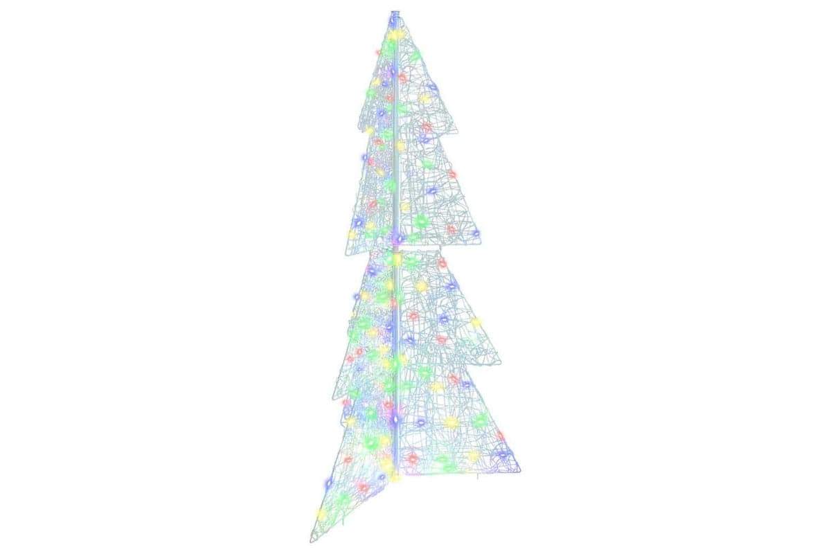 Vidaxl Christmas Tree With 160 Leds Multicolour 150 Cm Acrylic