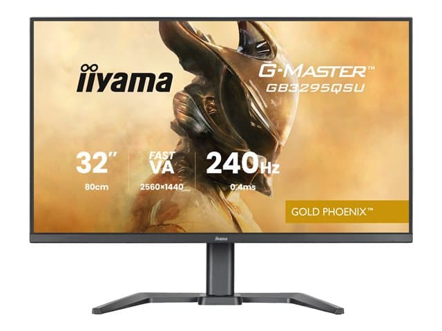 IIYAMA - G-MASTER Gold Phoenix GB3295QSU-B1 - LED monitor - QHD - 31.5" - HDR