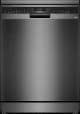 Siemens IQ500 Free-Standing Dishwasher 60cm - Brushed Black Steel | SN25EC13CE