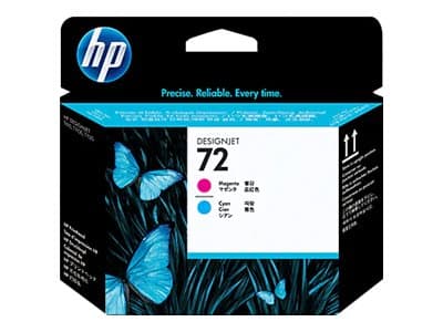 HP - 72 - cyan, magenta - printhead