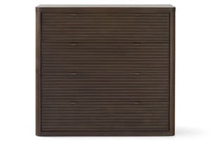 Brunswick Chest Of Drawer | 4 Drawer | Deep Brown