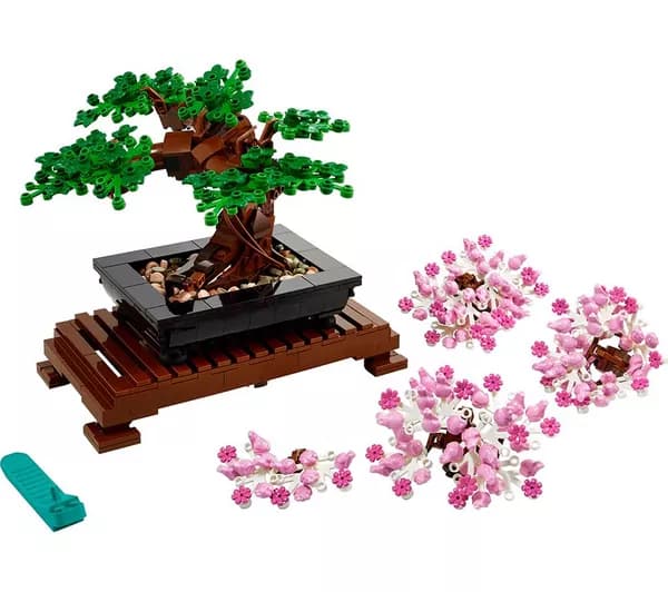 LEGO Botanicals 10281 Bonsai Tree Home Décor Set for Adults