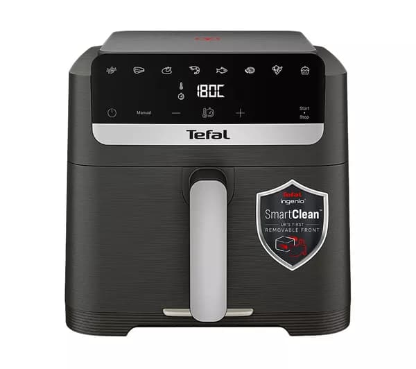 TEFAL Single Ingenio Mega Air Fryer - Dark Grey