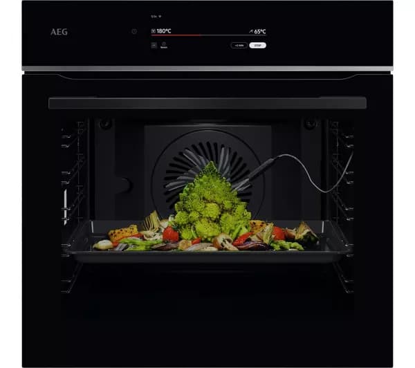 AEG 9000 ProAssist TT9PB831AB Electric Pyrolytic Smart Oven - Black