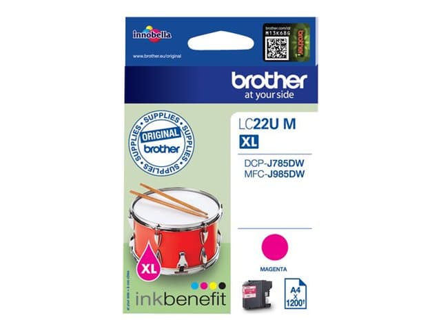 BROTHER - LCLC22UM - XL - magenta - original - ink cartridge