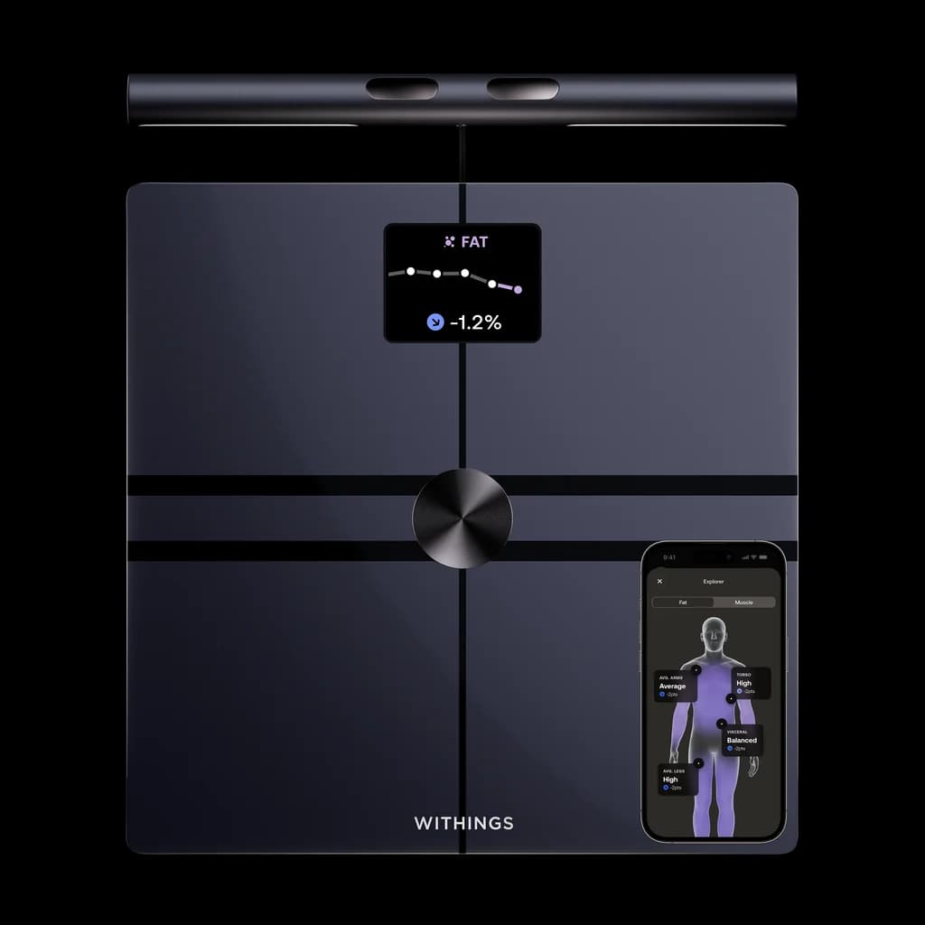 Withings BodyFit Smart Scale - Black | WBS16-BLACK-ALL-INT